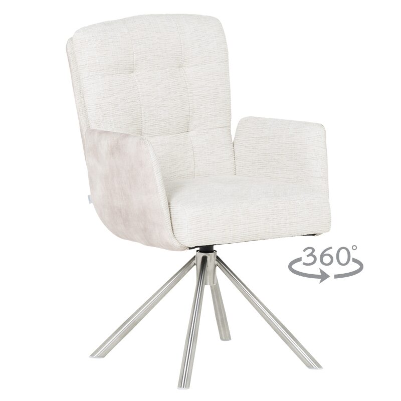 Трапезен стол KEILA – крем