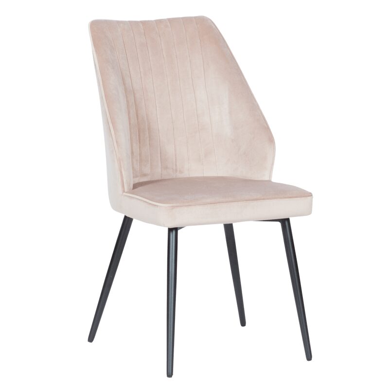 Трапезен стол LAREDO – светъл крем