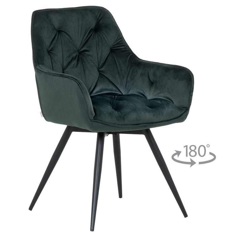 Трапезен стол LATINA PREMIUM – зелен