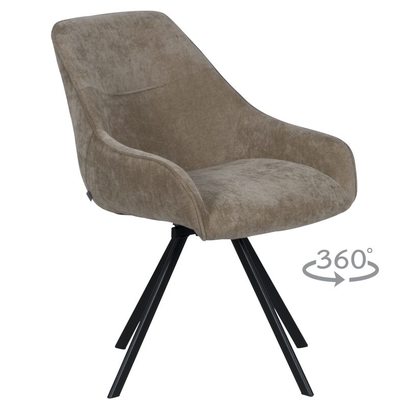 Трапезен стол MARSALA – кафяв