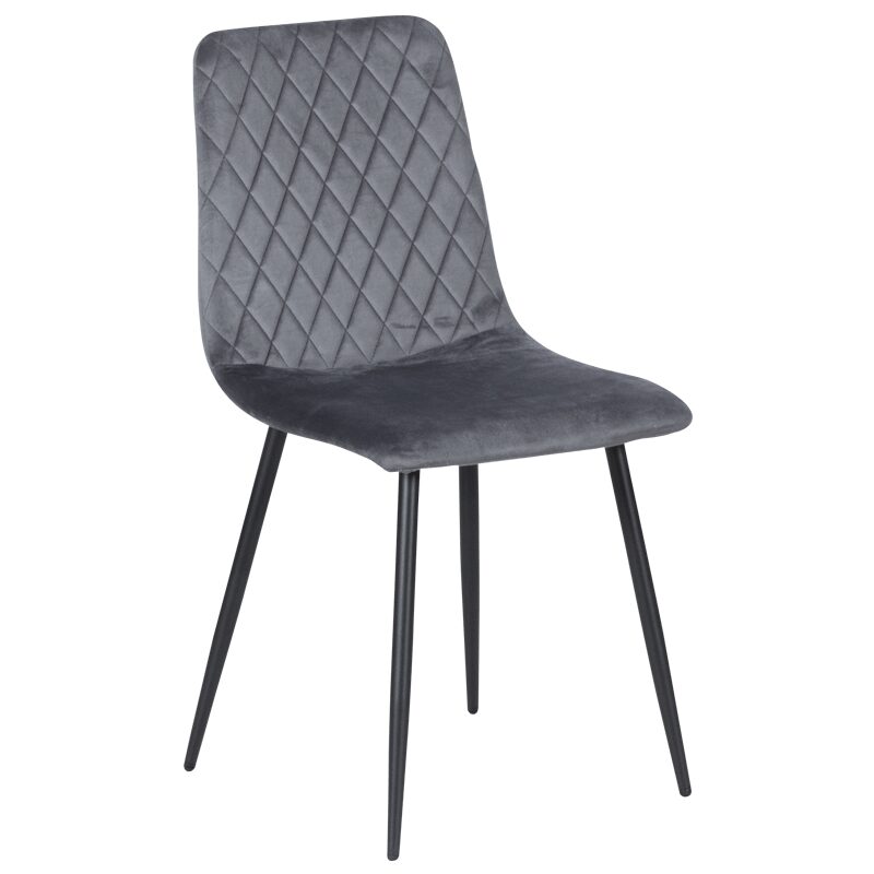 Трапезен стол MONZA – тъмносив