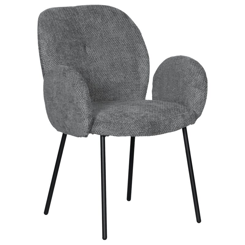 Трапезен стол OLIVER – сив 68