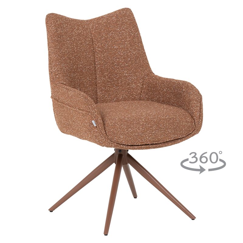 Трапезен стол ORURO – бежов BRZ