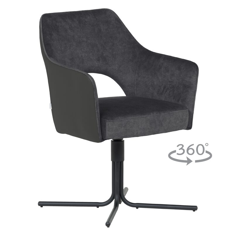 Трапезен стол PARNU – антрацит N