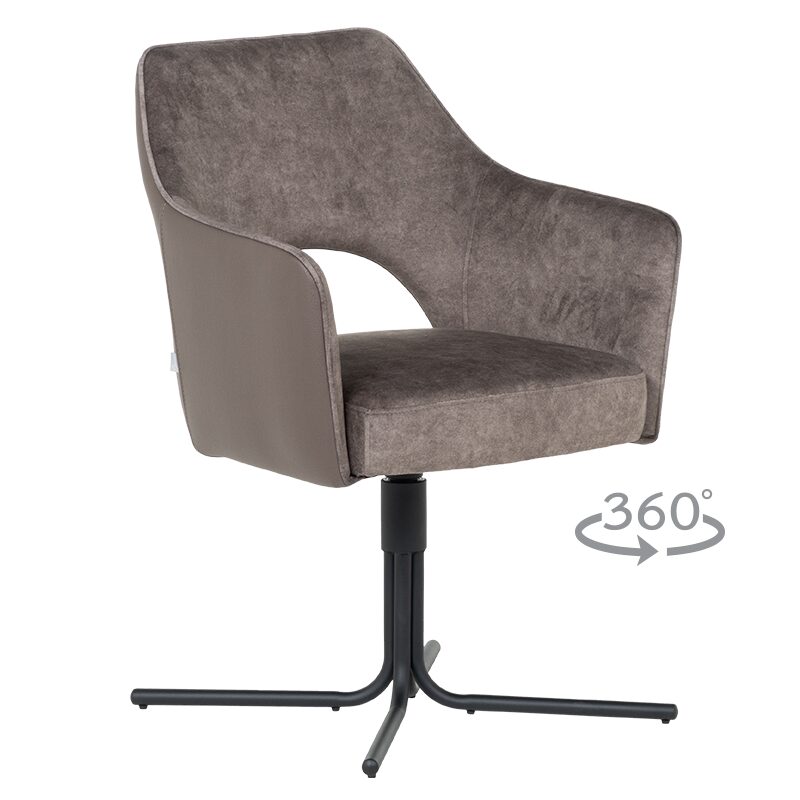 Трапезен стол PARNU – тъмнобежов