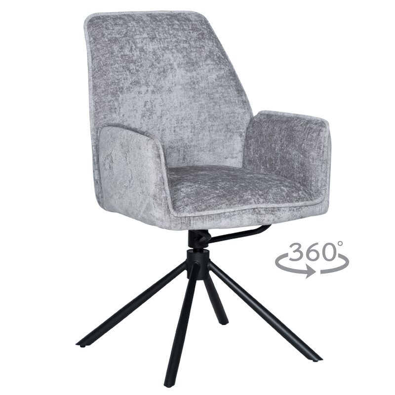 Трапезен стол PRATO – светлосив