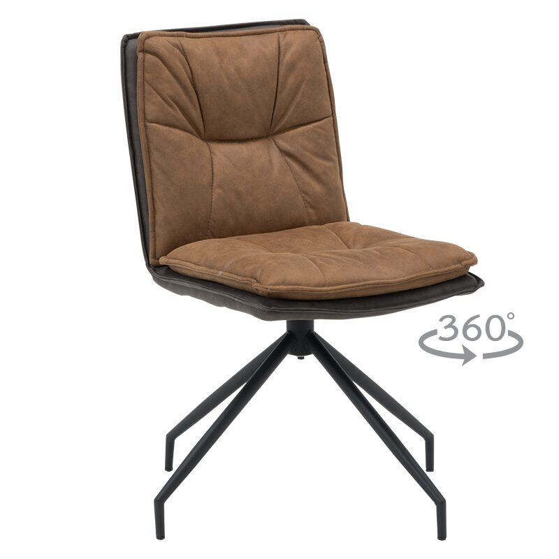 Трапезен стол RAMSEY – медено кафяв BF 1