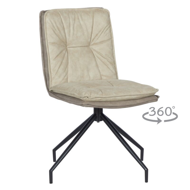 Трапезен стол RAMSEY – шампанско BF 1