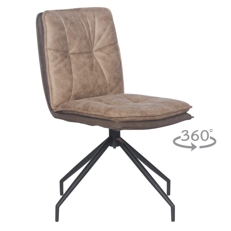 Трапезен стол RAMSEY – светлокафяв BF 1