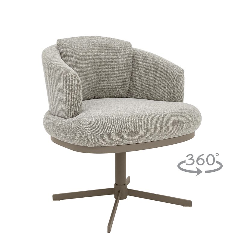 Трапезен стол RAPINA 5 – сив 01