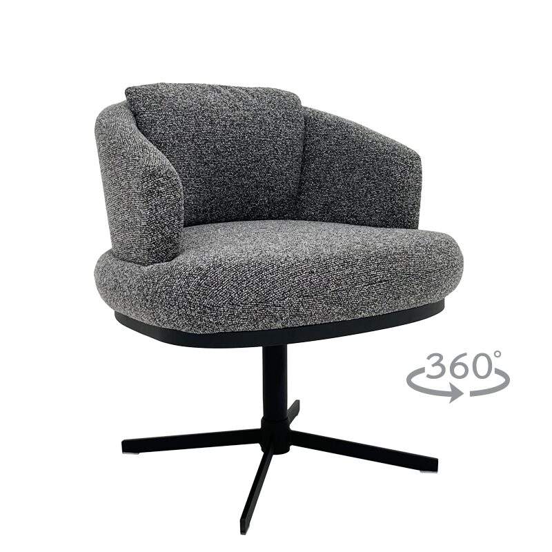 Трапезен стол RAPINA – черен 460