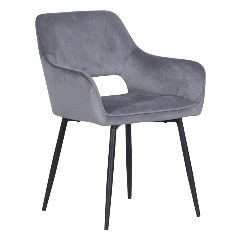 Трапезен стол REDCAR P – светлосив HLR