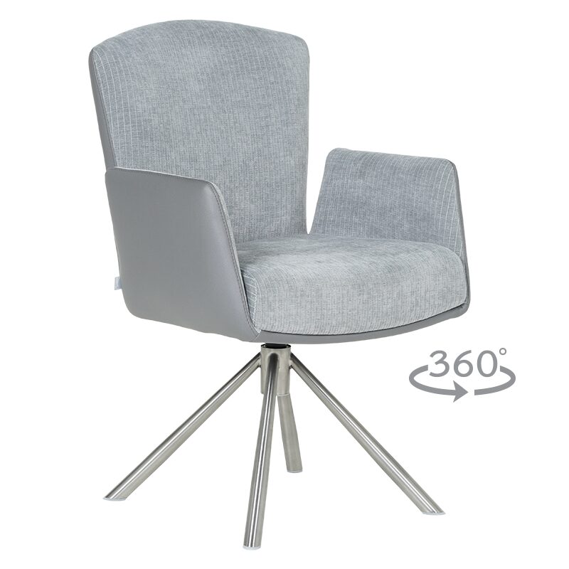 Трапезен стол SINDI – светлосив