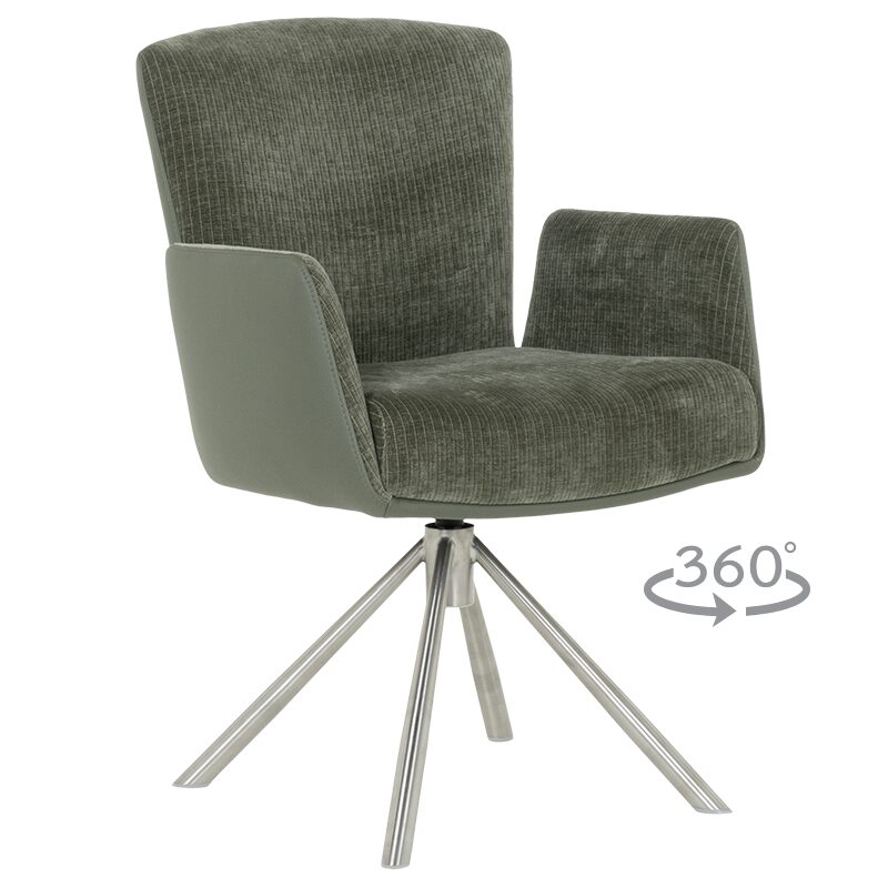 Трапезен стол SINDI – зелен