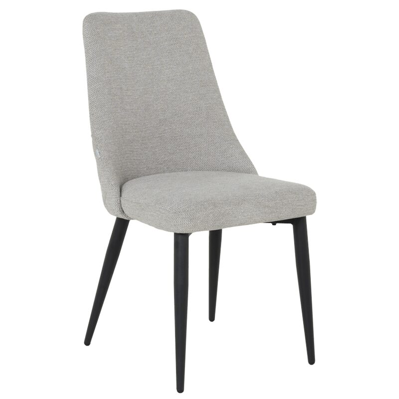 Трапезен стол SMITH – светло сив QR