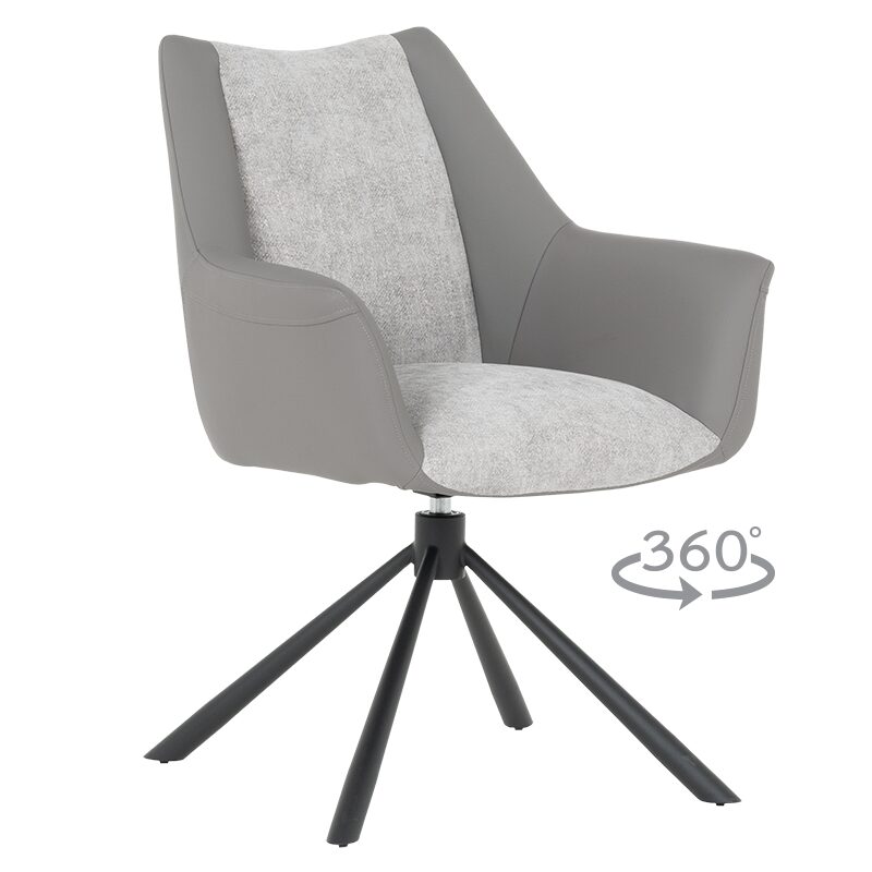 Трапезен стол TEMPE – светлосив