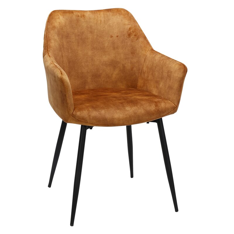 Трапезен стол TIPTON – оранжев MJ 1