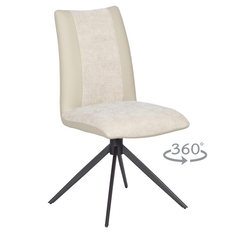 Трапезен стол TULSA – шампанско