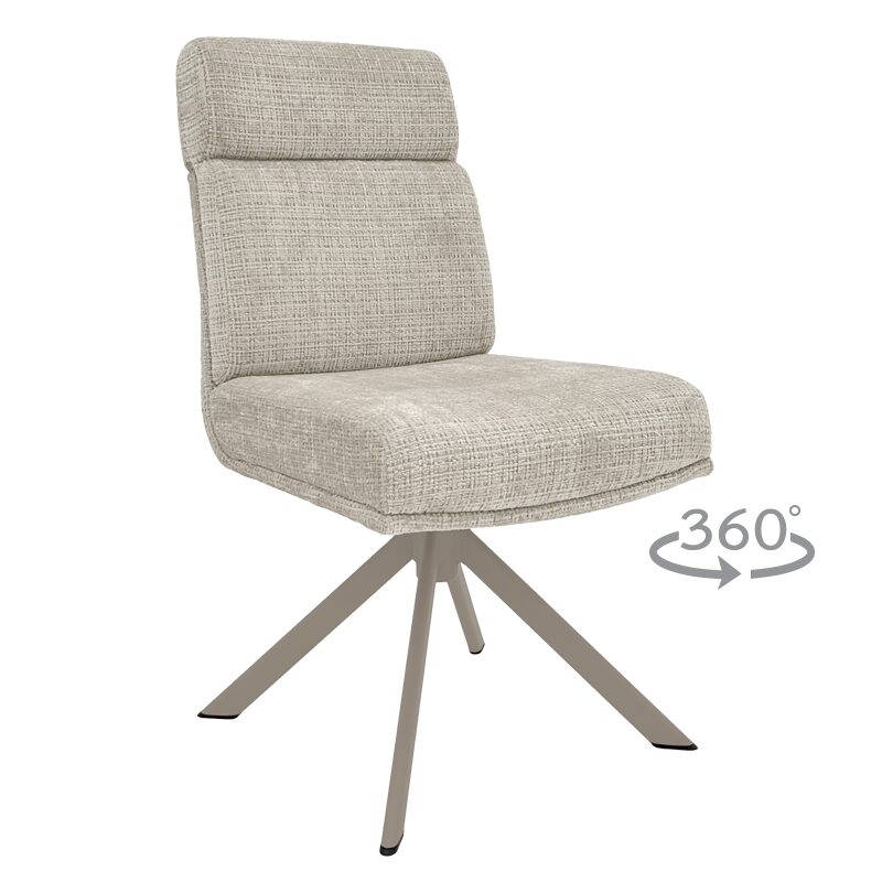 Трапезен стол TURI – крем 02