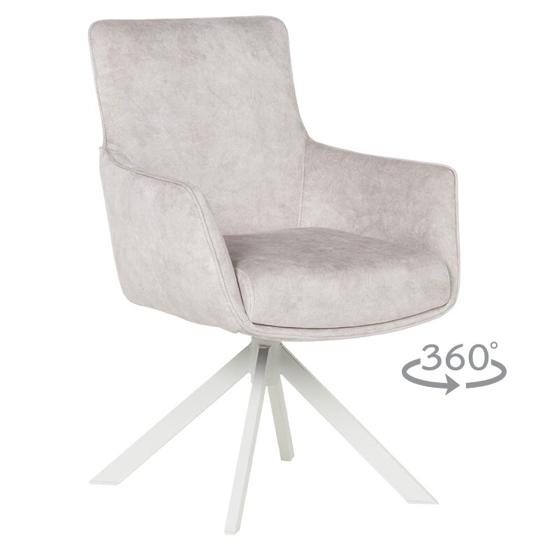 Трапезен стол VALGA 6 – крем