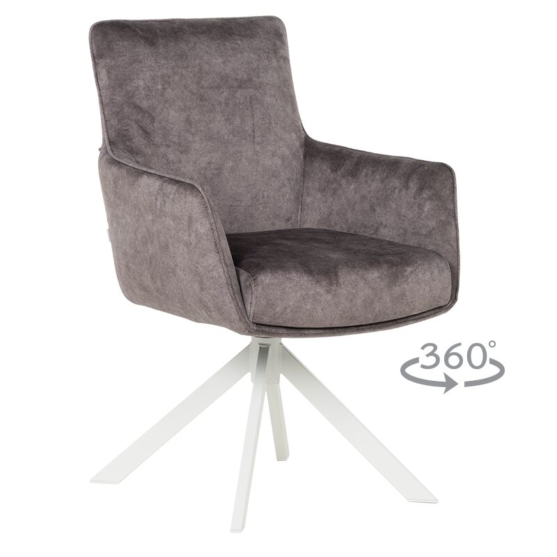 Трапезен стол VALGA 6 – тъмнобежов