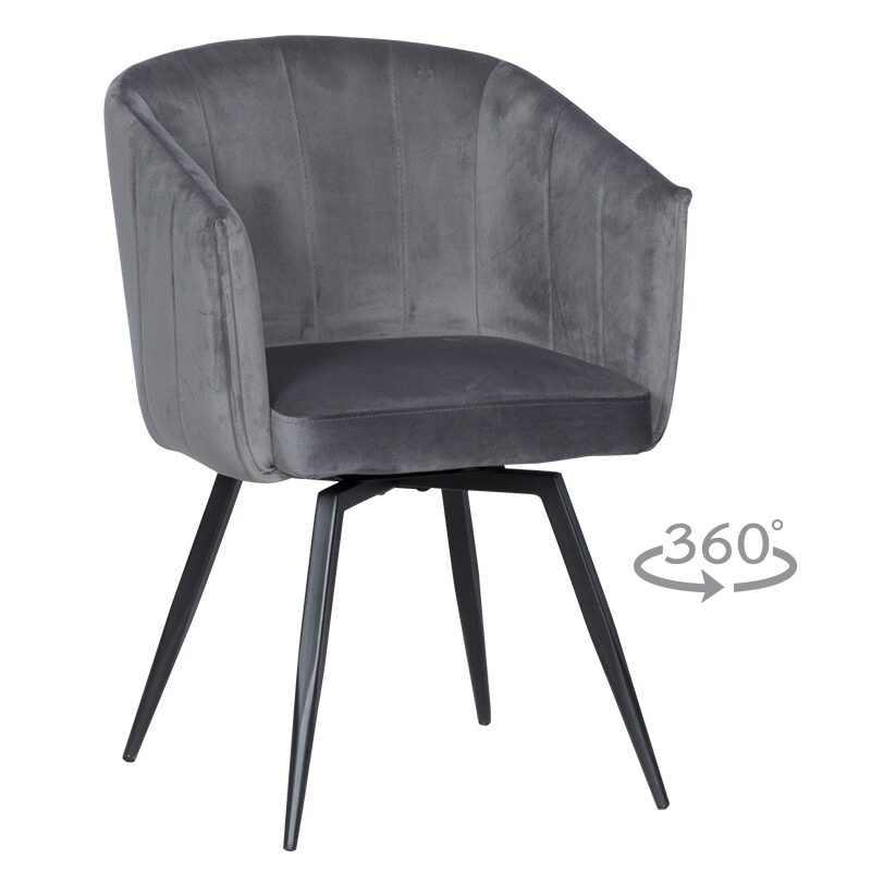 Трапезен стол VENICE – графит