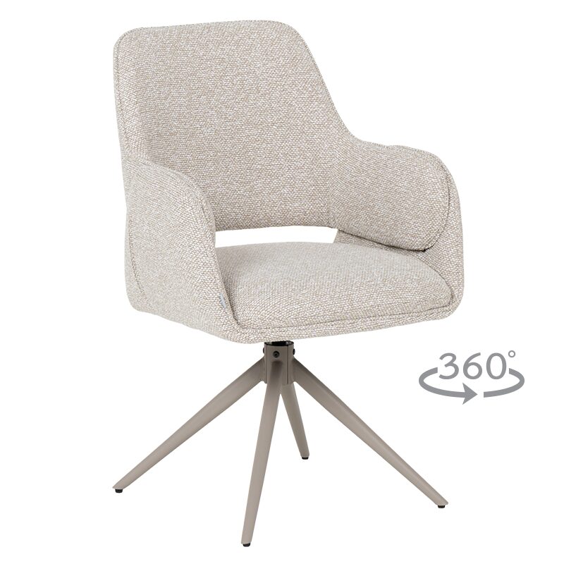 Трапезен стол VINTO – крем ТР