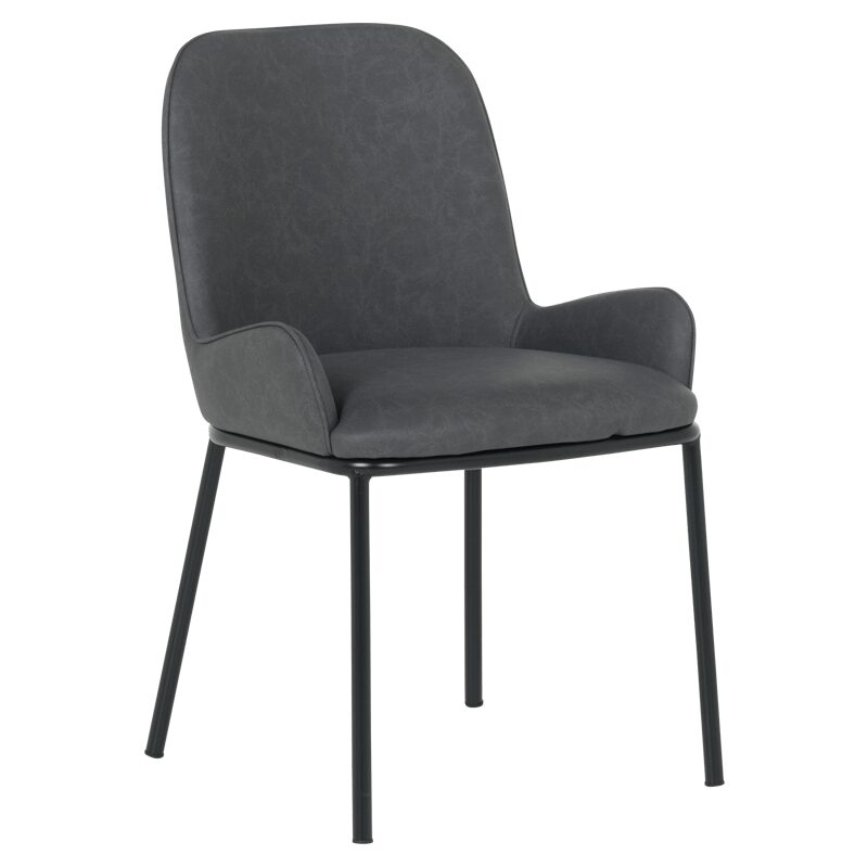 Трапезен стол WALDEN – тъмносив 7