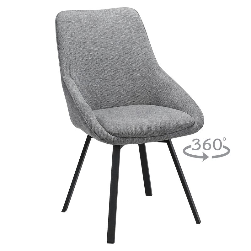 Трапезен стол WIGAN – сив BF 5