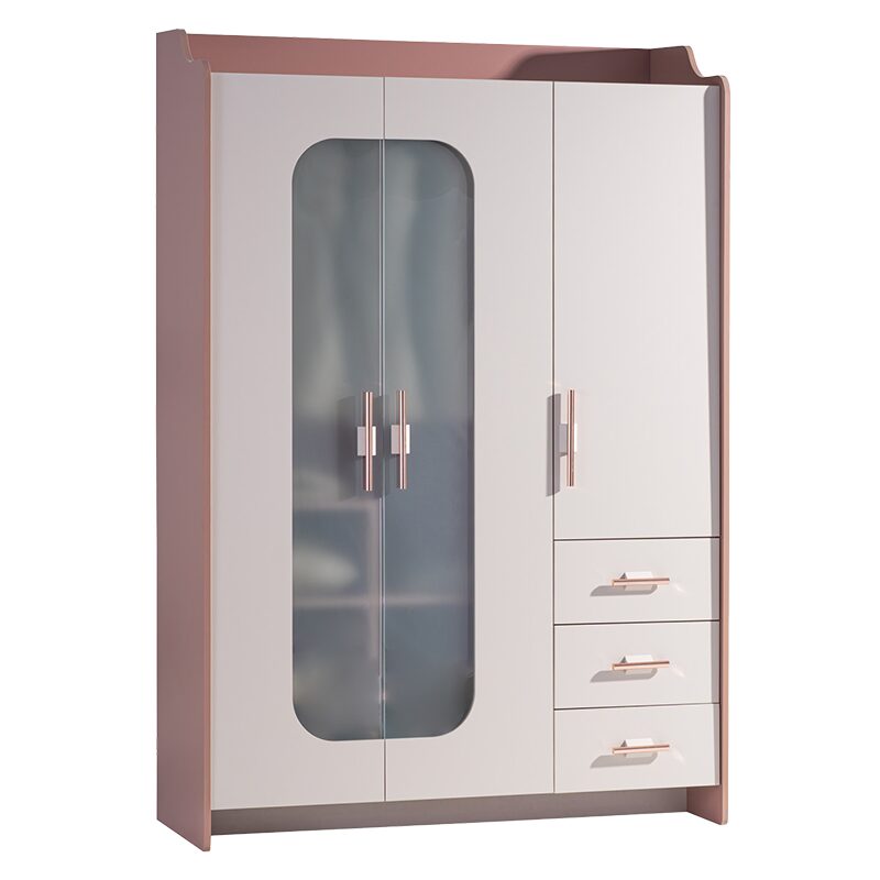 Трикрилен детски гардероб ESTELLA