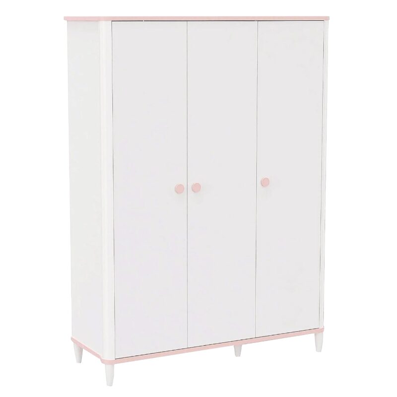 Трикрилен детски гардероб LIMA