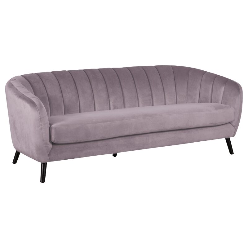 Триместно канапе GRETA – бебешко розово HLR