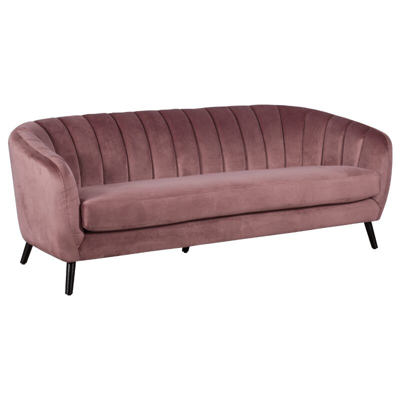 Триместно канапе GRETA – роза HLR