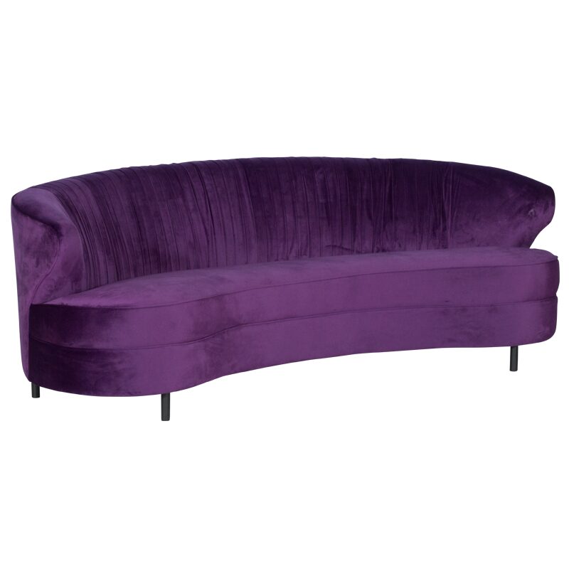 Триместно канапе MIA – лилаво HLR