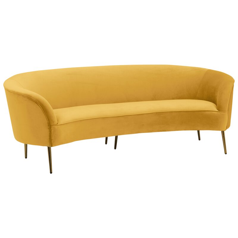 Триместно канапе RALF – жълт V