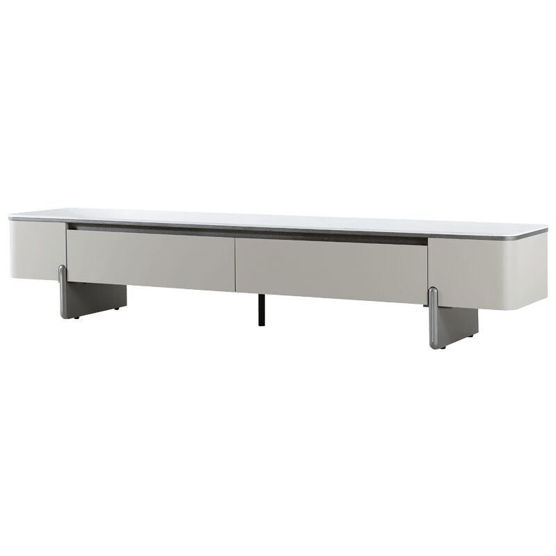 ТВ шкаф VALA – бял-капучино