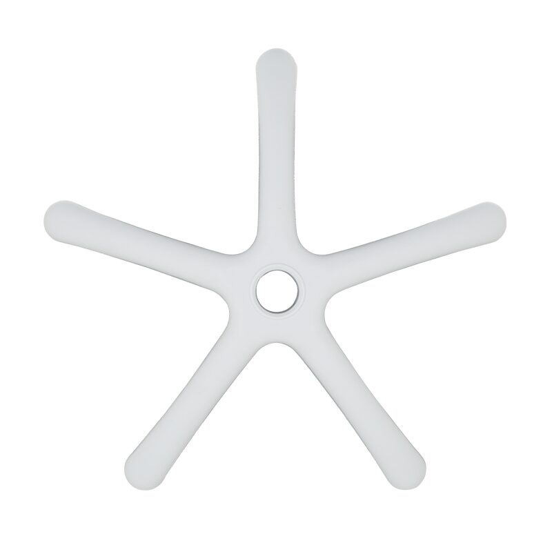 Звезда за детски стол – 250 мм – полипропилен – бяла