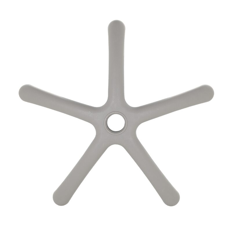 Звезда за детски стол – 250 мм – полипропилен – сива