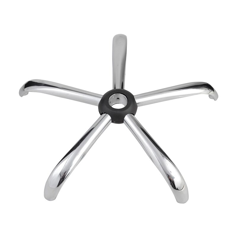 Звезда за офис стол – хромирана