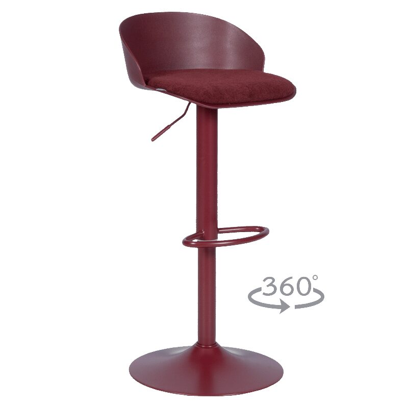 Бар стол ARELATE – червен