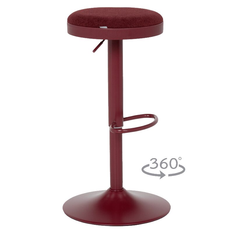 Бар стол BARACO – червен