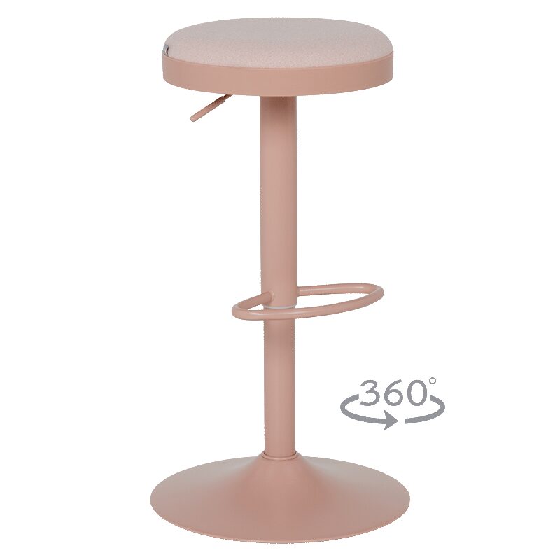 Бар стол BARACO – розов