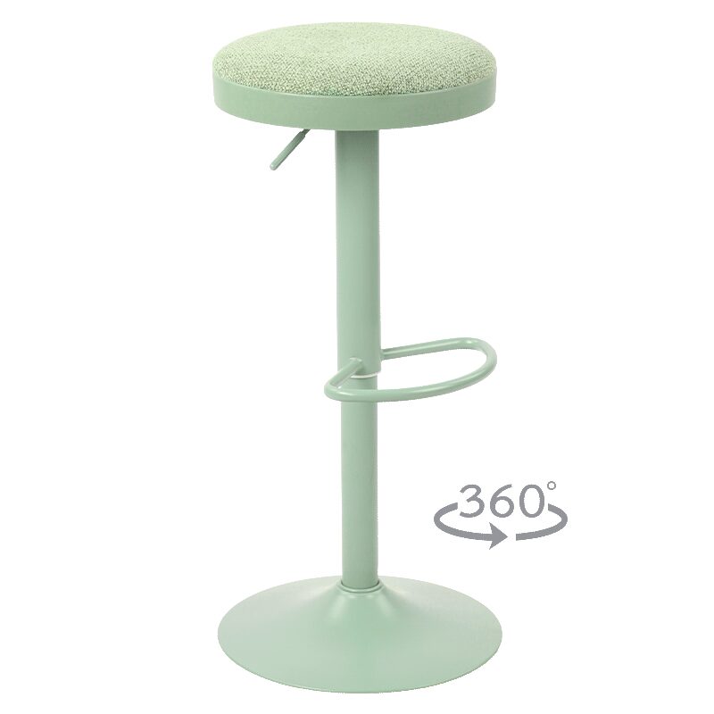 Бар стол BARACO – светлозелен