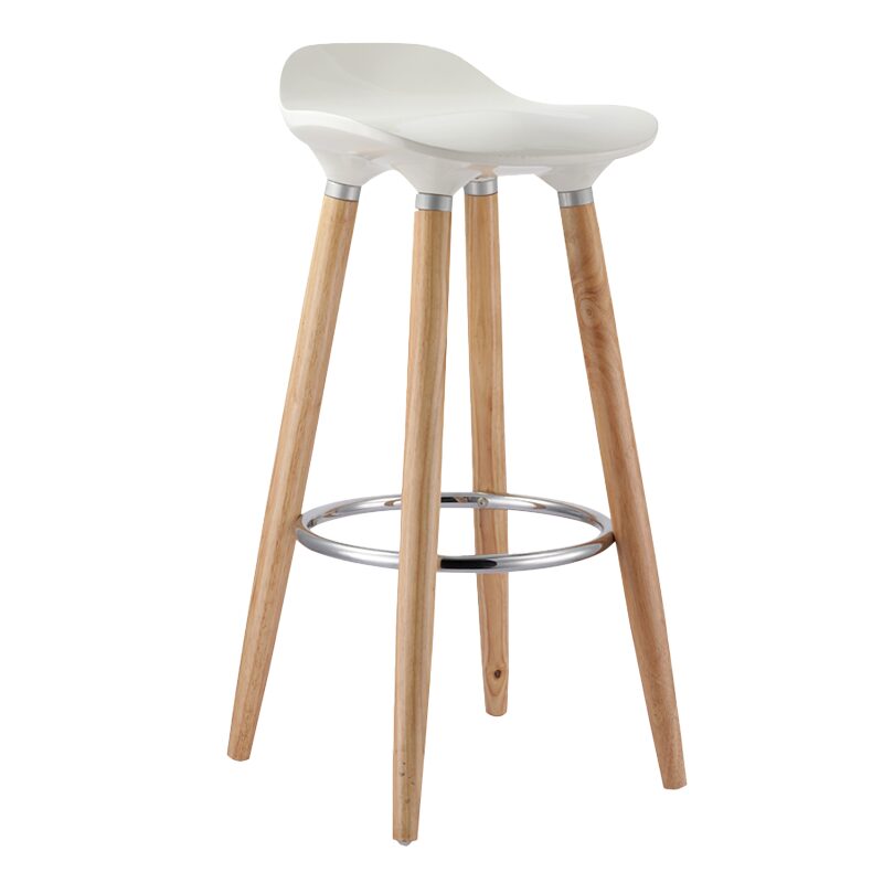 Бар стол LARSA – бял