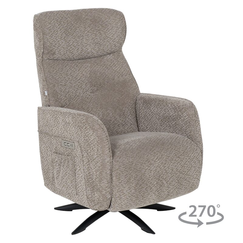 Електрическо масажиращо кресло LORDELO – кафяво