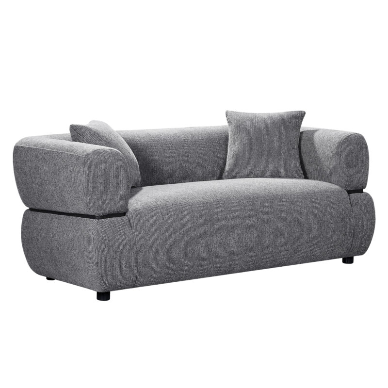 Диван, SOFA 2-SEATER ARCTIS, Сив, Текстил, 169х88х88см.