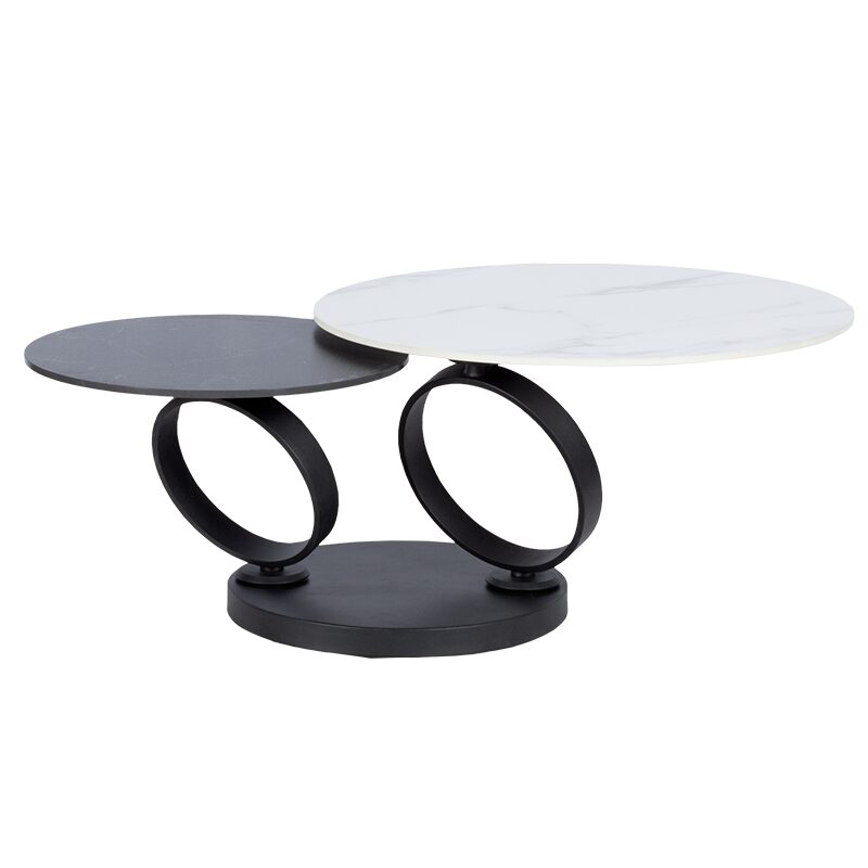 Холна маса MONKI – бял-черен