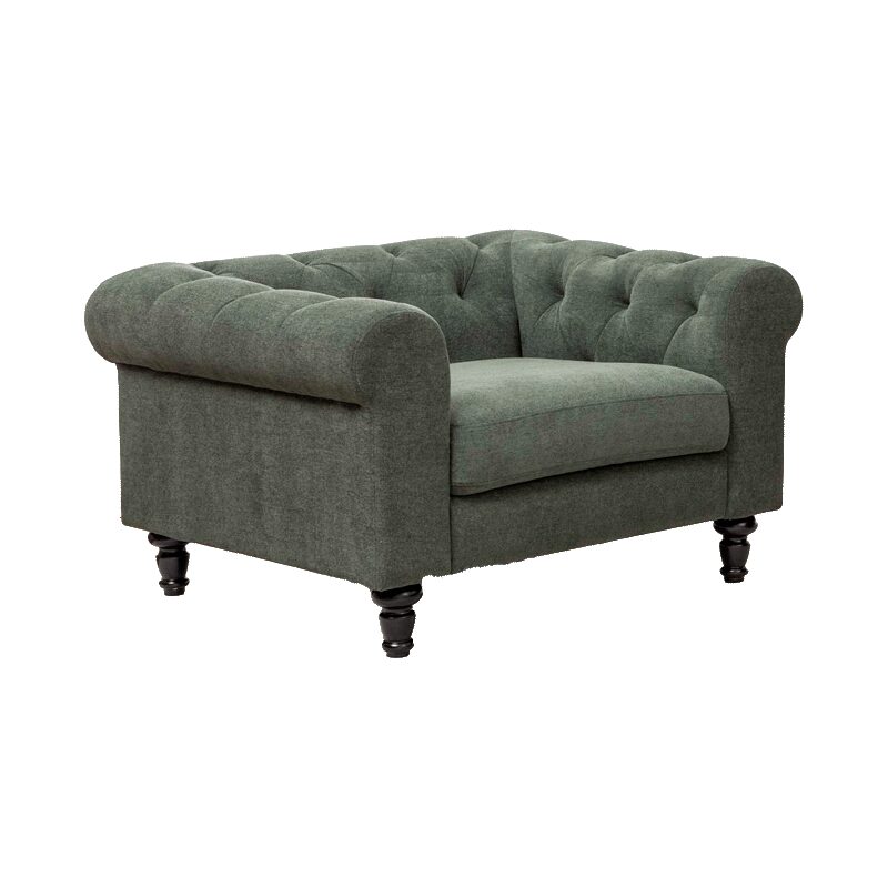 Кресло CHESTER – тъмнозелено