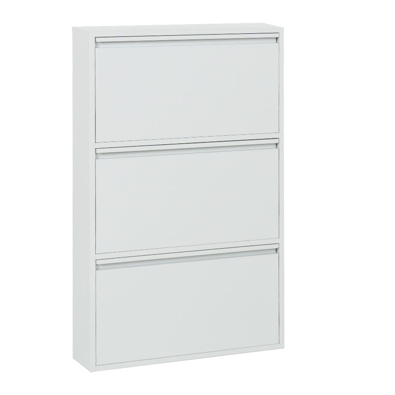 Метален шкаф за обувки CR-1228 E J – сив