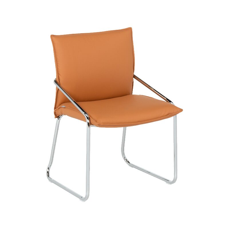 Посетителски стол 1144 – оранжев